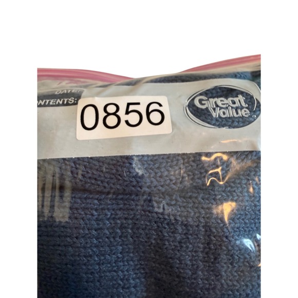 The Quaker Factory Blue Heart Flag USA Sweater Size M Ramie Cotton‎ American - Picture 8 of 8